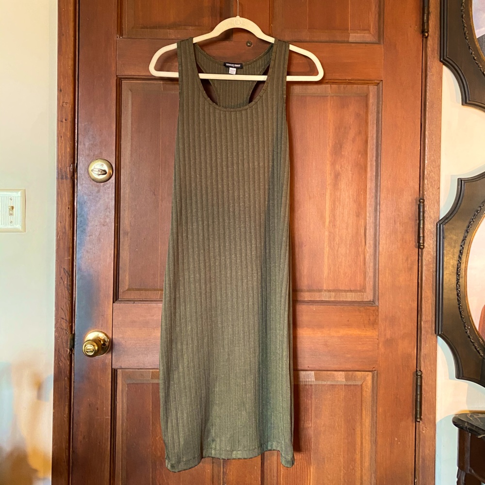 American Apparel Olive Dress